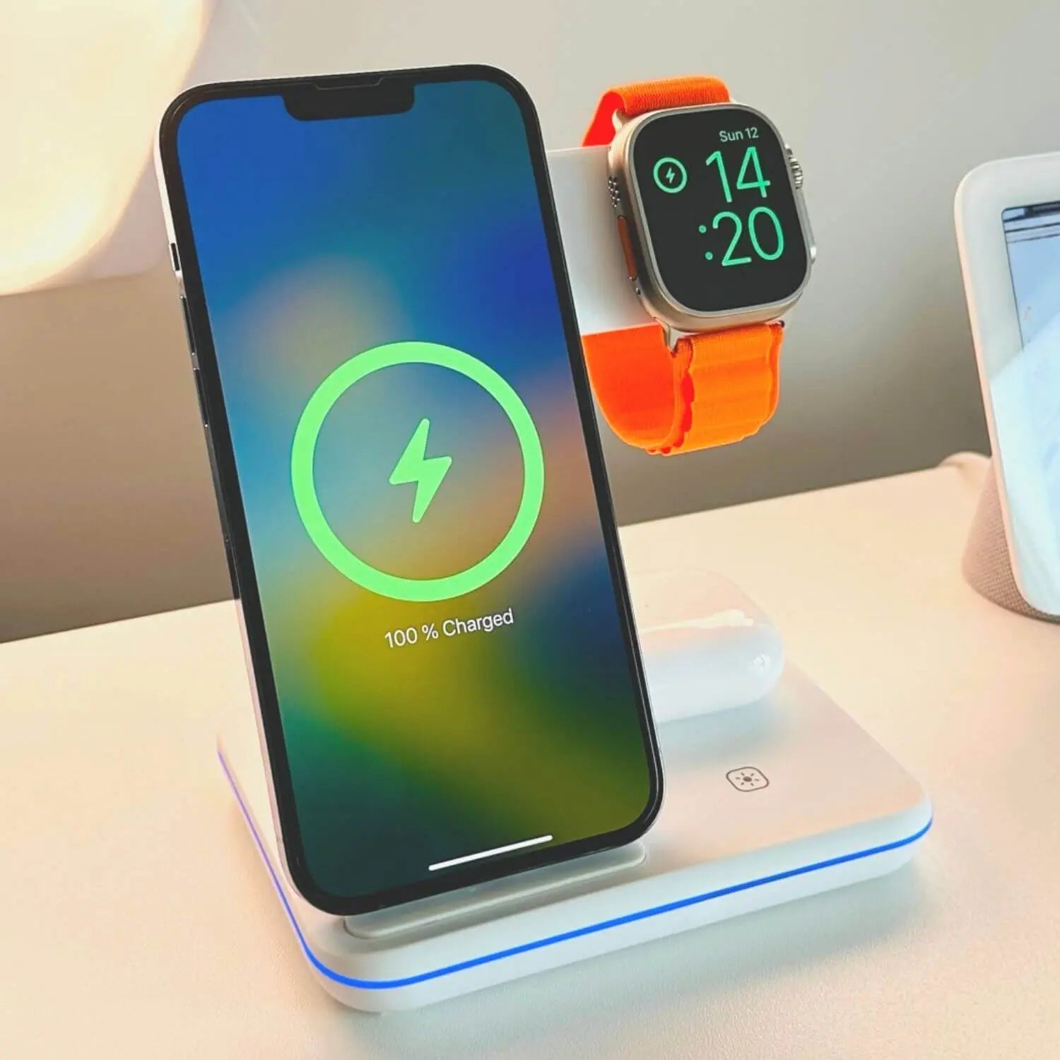 All-in-One Charger Station for iPhone, Watch & AirPods