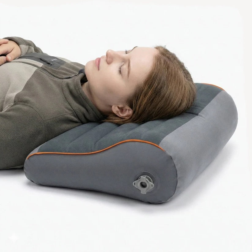 Compact Inflatable Camping Pillow with Adjustable Comfort