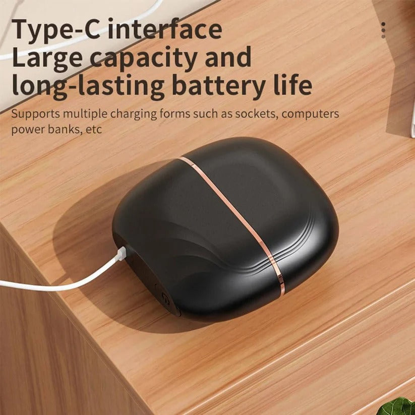 Portable Cordless Hair Straightening Brush – USB Charging