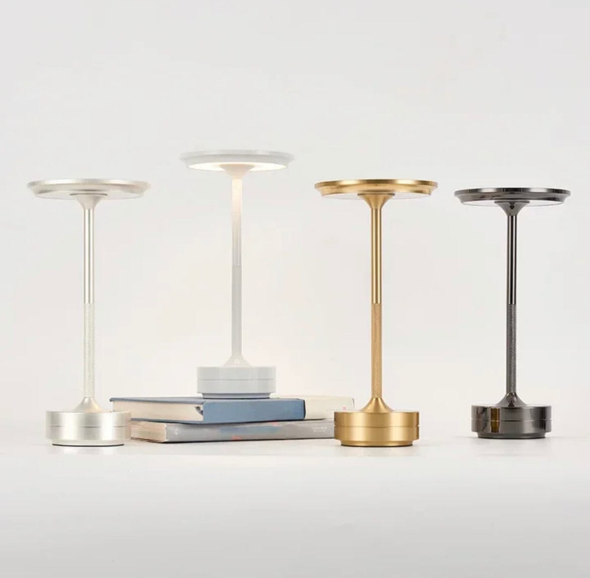 RadiantGlow Cordless Touch Lamp with Adjustable Brightness
