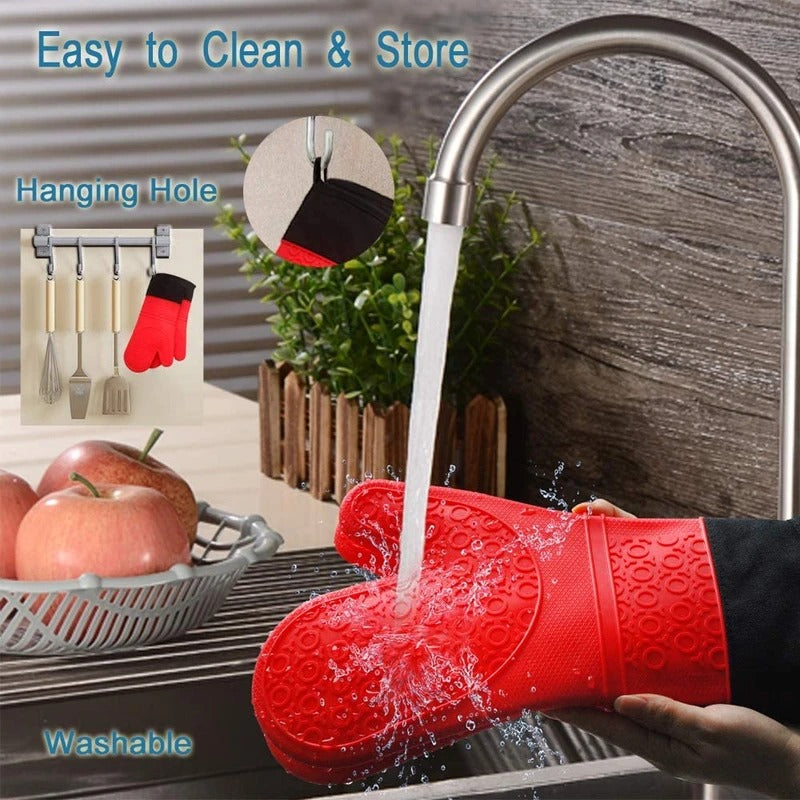 Ultimate Heat Protection Cooking Gloves