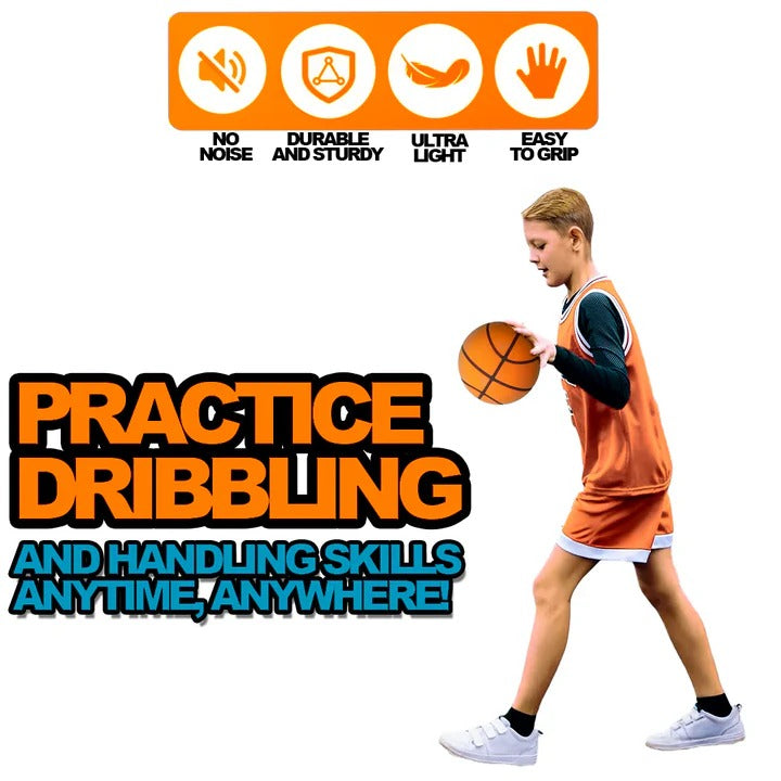 Silent Practice Ball for Indoor Basketball Training