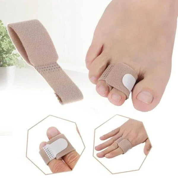 Comfort Fit Toe and Finger Support Wrap - 2 or 4 Pieces