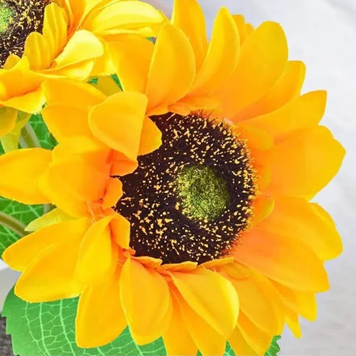 Adjustable LED Flower Lamp with USB Rechargeable Base