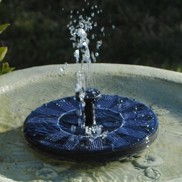 Eco-Friendly Outdoor Fountain - Solar-Powered Water Feature for Gardens