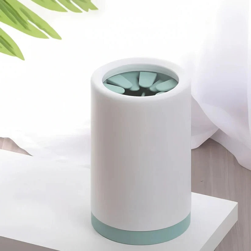 Pet Paw Cleaner Cup with Gentle Silicone Bristles for Easy Cleanup