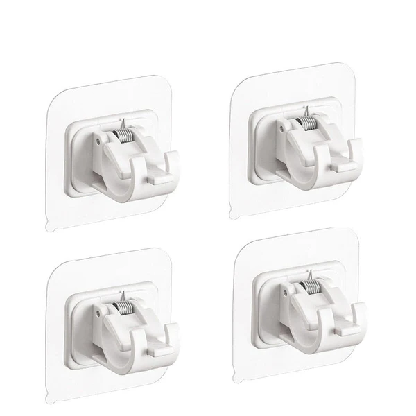 Flexible Drapery Holders with Adjustable Features