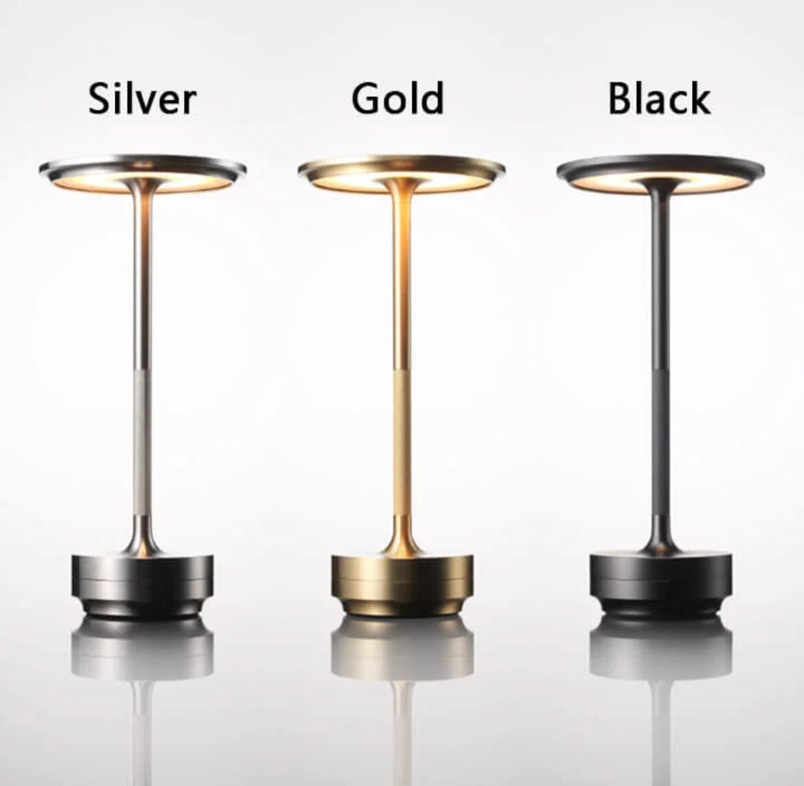 RadiantGlow Cordless Touch Lamp with Adjustable Brightness