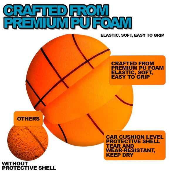 Silent Practice Ball for Indoor Basketball Training
