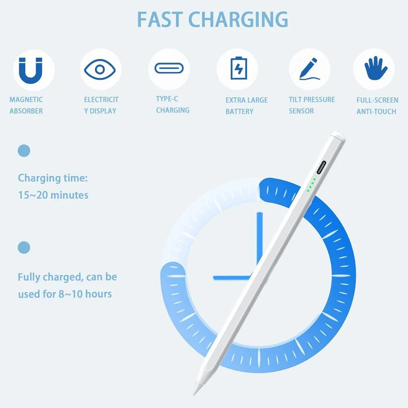 Precision Touch Pen for Seamless Tablet Interaction