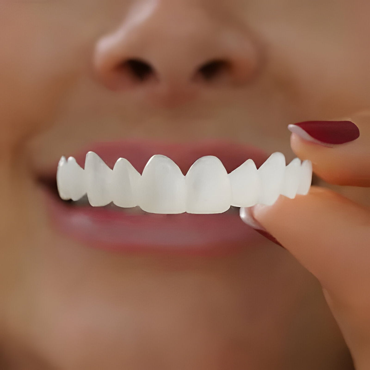 Natural White Finish Teeth Veneers