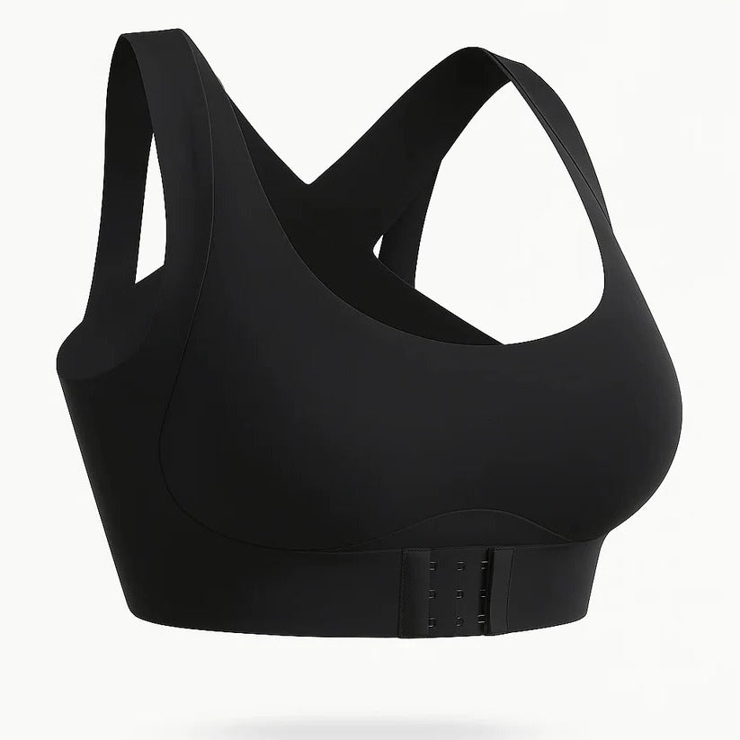 Ultimate Comfort Wireless Sports Bra with Adjustable Posture Support