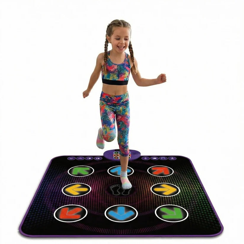 Interactive Dance Pad with Light-Up Effects for Kids