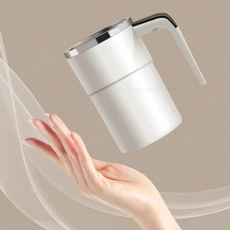 Electric Self-Mixing Mug: Effortless Beverage Blending