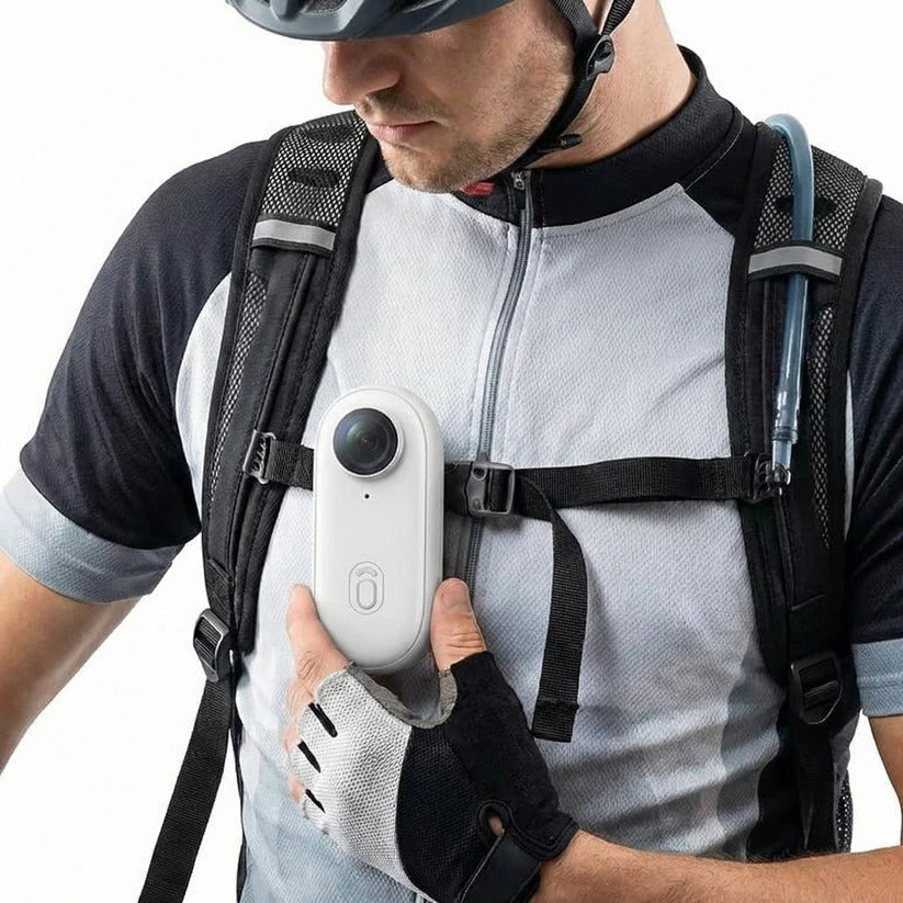 4K Magnetic Cycling Camera with 120° Wide-Angle Lens