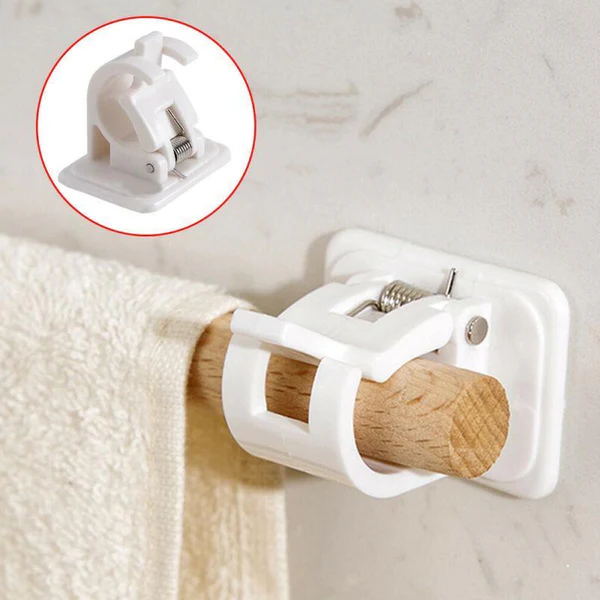 Flexible Drapery Holders with Adjustable Features