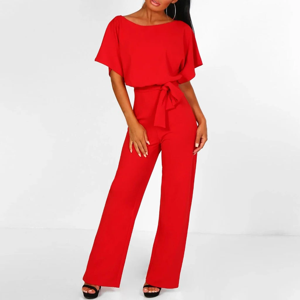 Chic Jumpsuit with Simple Design