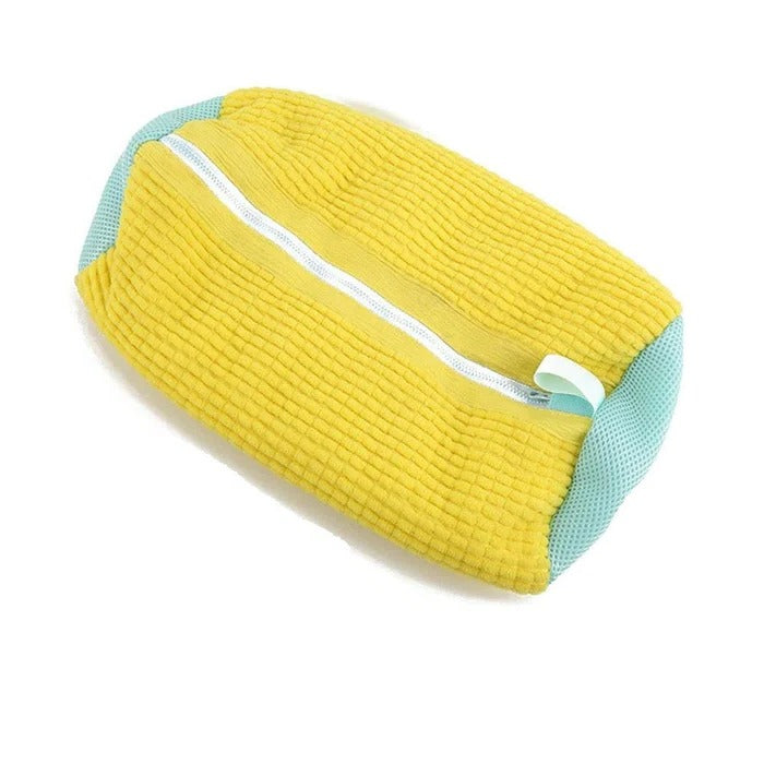 Zippered Washing Bag for Shoes - Reusable Laundry Cleaner for Sneakers