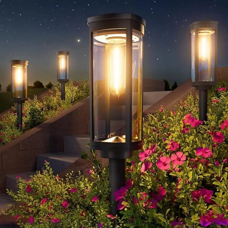 Eco-Friendly Solar Pathway Lights for Your Garden - Set of 2