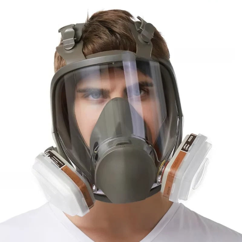 Versatile Full Face Safety Mask with Anti-Fog Protection