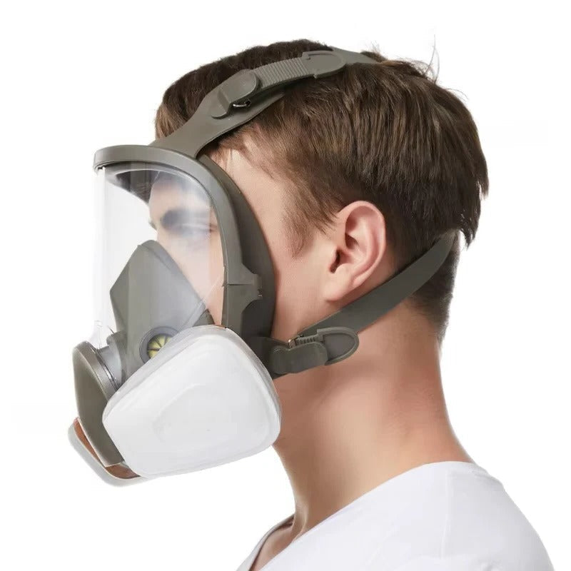 Versatile Full Face Safety Mask with Anti-Fog Protection