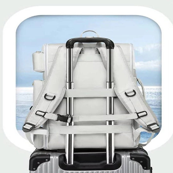 Versatile Travel Backpack with Dedicated Laptop Sleeve