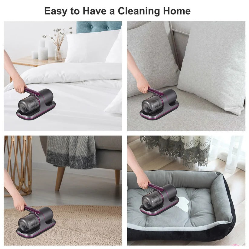 Portable UV Mattress Cleaner with Powerful Suction and Filtration
