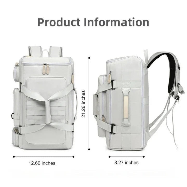 Versatile Travel Backpack with Dedicated Laptop Sleeve