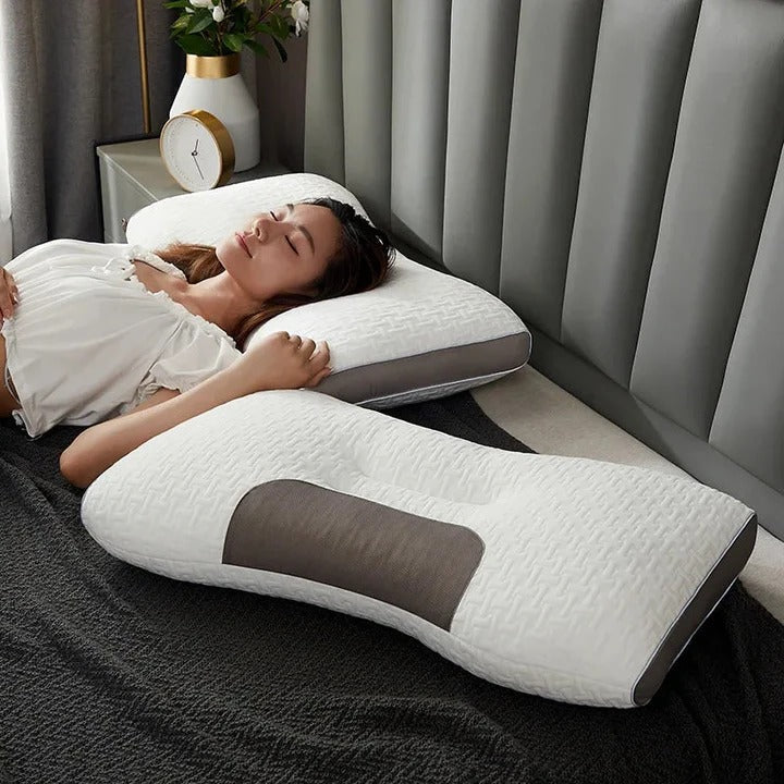 Ergonomic Sleep Support Pillow for Neck and Head Comfort
