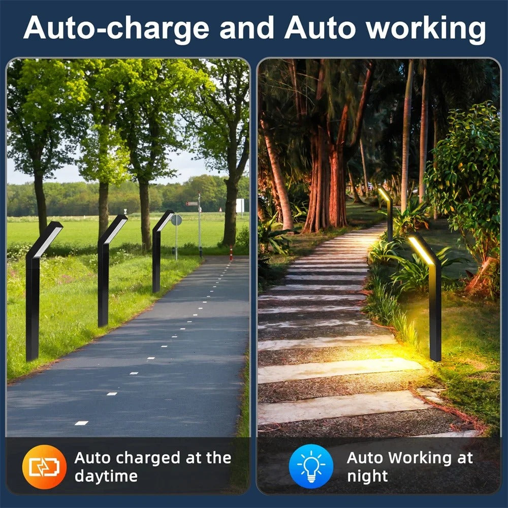Outdoor Solar Garden Path Lights