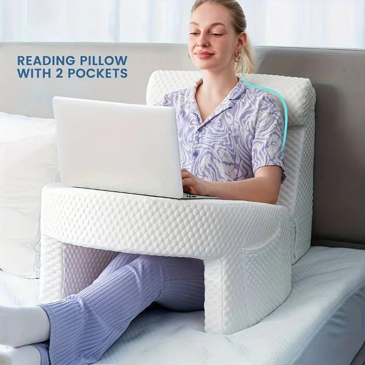 Versatile Reading Support Pillow for Ultimate Comfort