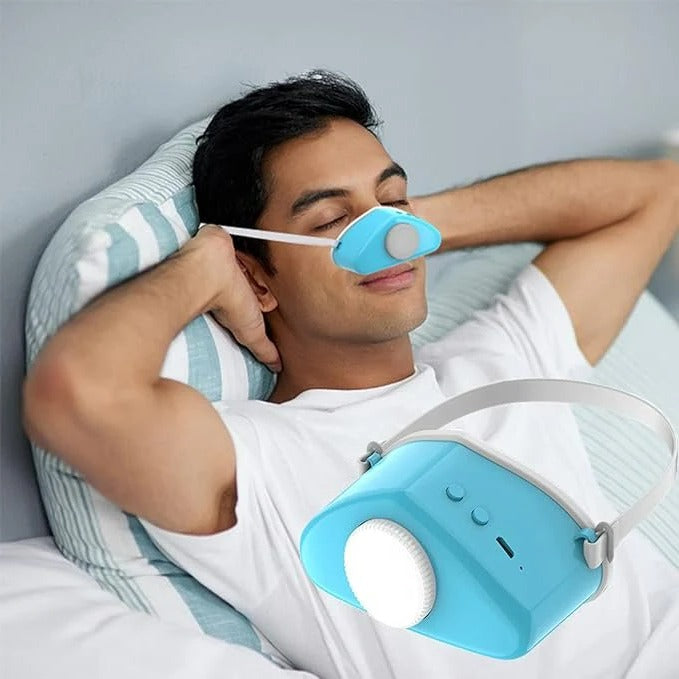 Portable Electric Anti-Snoring Mask - Atomized Micro-CPAP Device