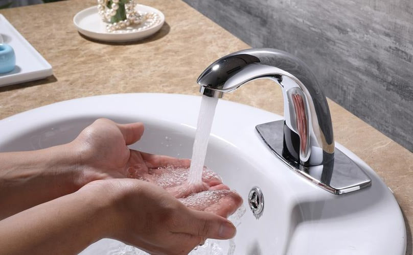 Hands-Free Automatic Sensor Faucet for Clean Living