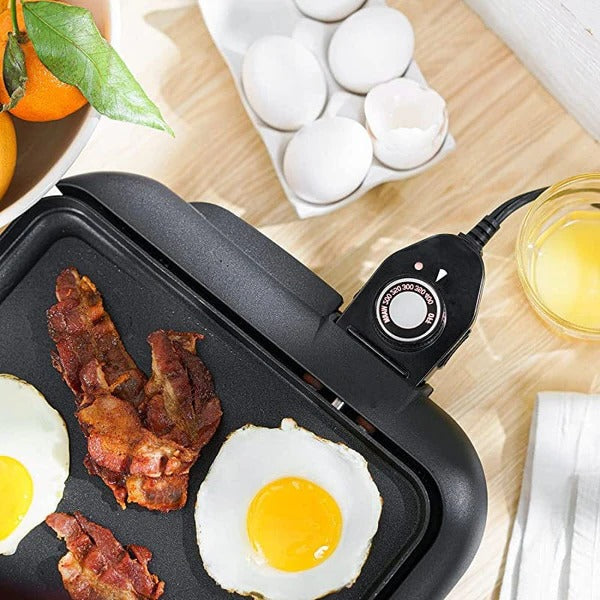 24-Inch Electric Griddle for Pancakes - Large Kitchen Tabletop Maker