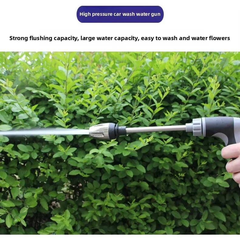 Premium Stainless Steel Long Reach Hose Nozzle with Versatile Spray Options