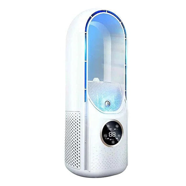 Quiet Portable Air Cooler for Home and Office without Blades