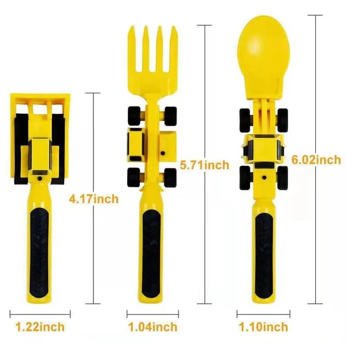 Construction-Themed Dining Set for Kids – Fun and Healthy Meals