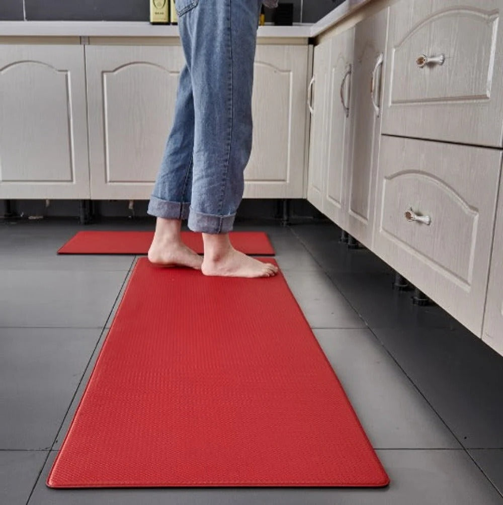 Cushioned Anti-Fatigue Kitchen Mat with Grip Bottom