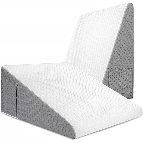 Memory Foam Wedge Pillow in Triangle Shape for Comfortable Sleep
