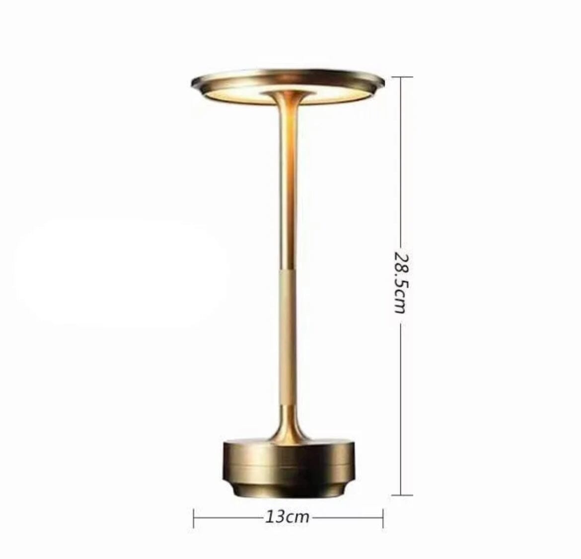RadiantGlow Cordless Touch Lamp with Adjustable Brightness