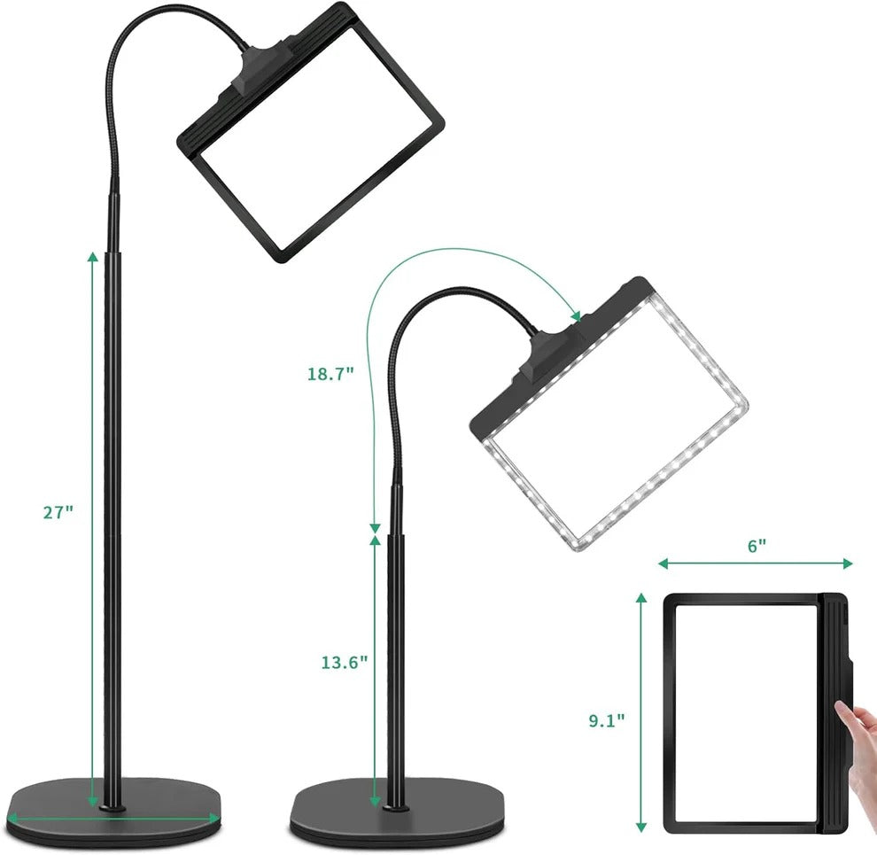 LED Illuminated Magnifying Lens