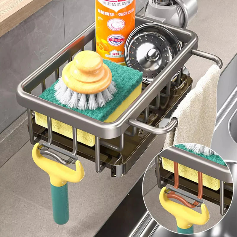 Efficient Kitchen Sink Storage Solution