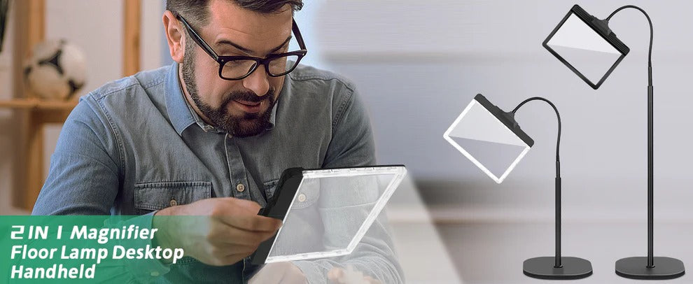 LED Illuminated Magnifying Lens