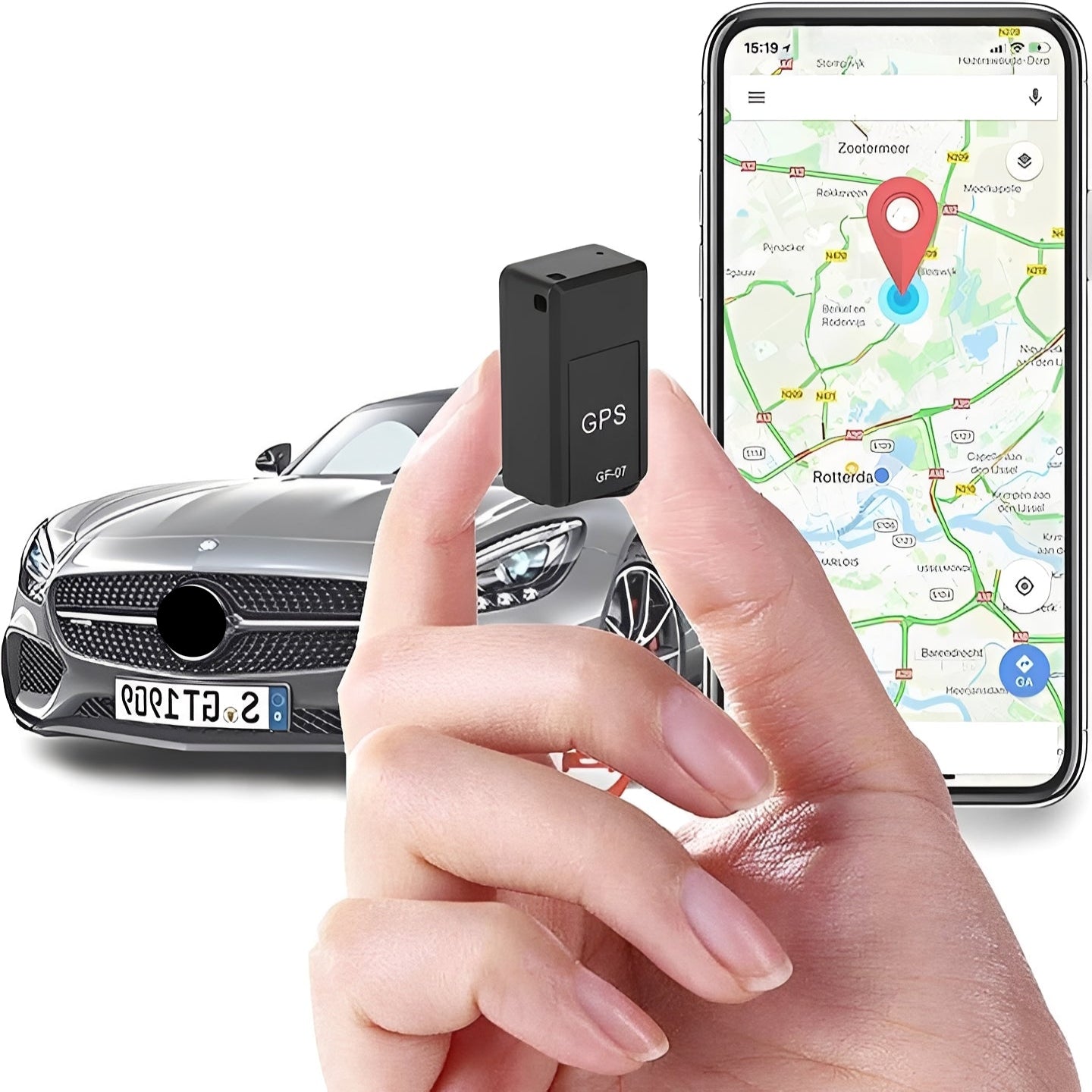 Compact GPS Locator for Real-Time Tracking Anywhere