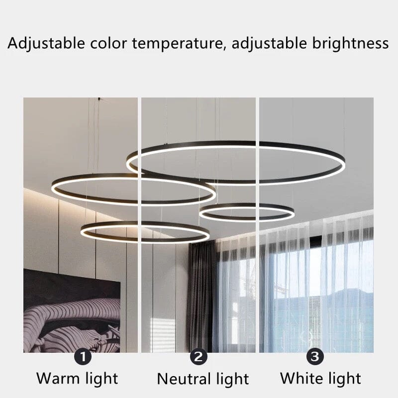 LunaSphere LED Ring Light with Customizable Brightness