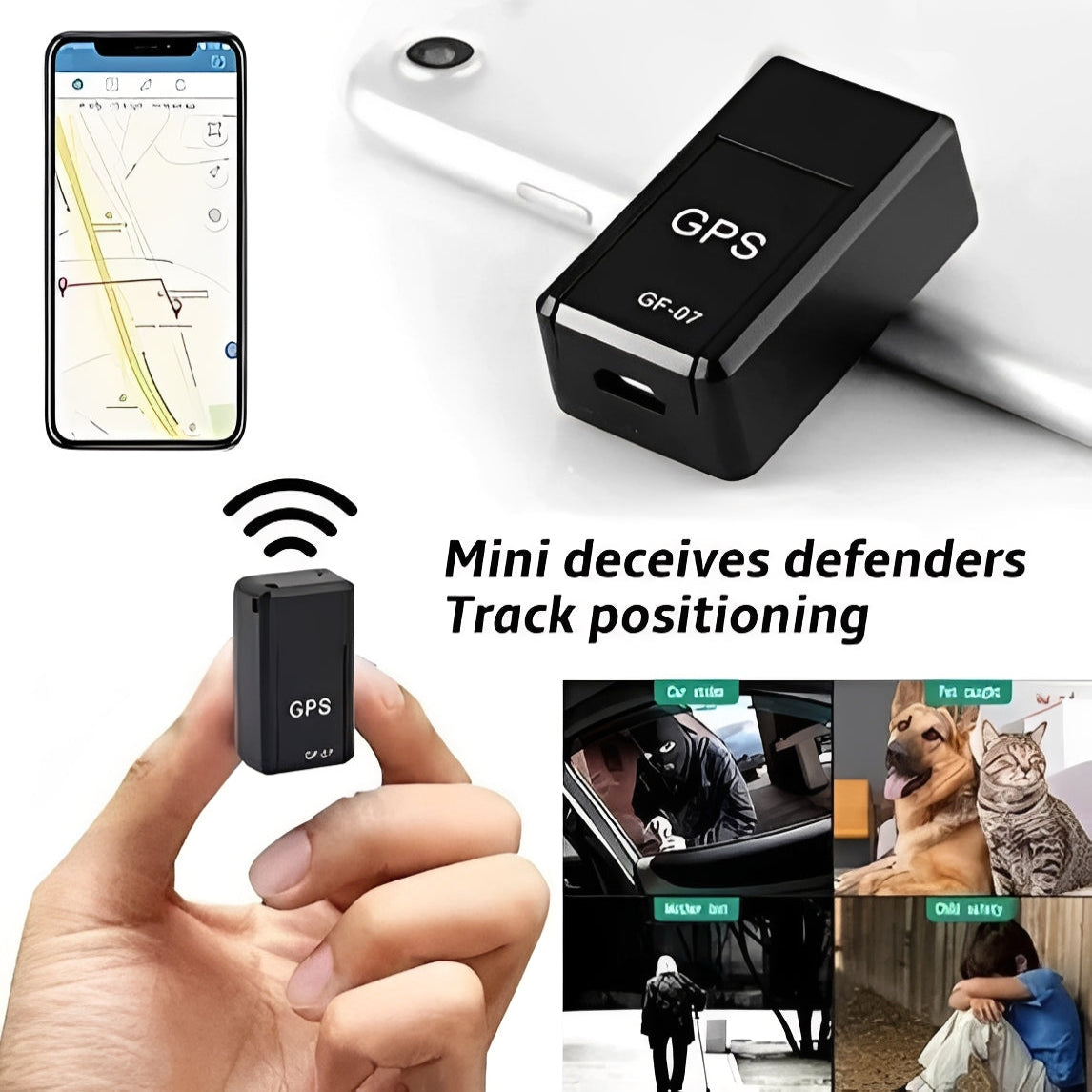 Compact GPS Locator for Real-Time Tracking Anywhere