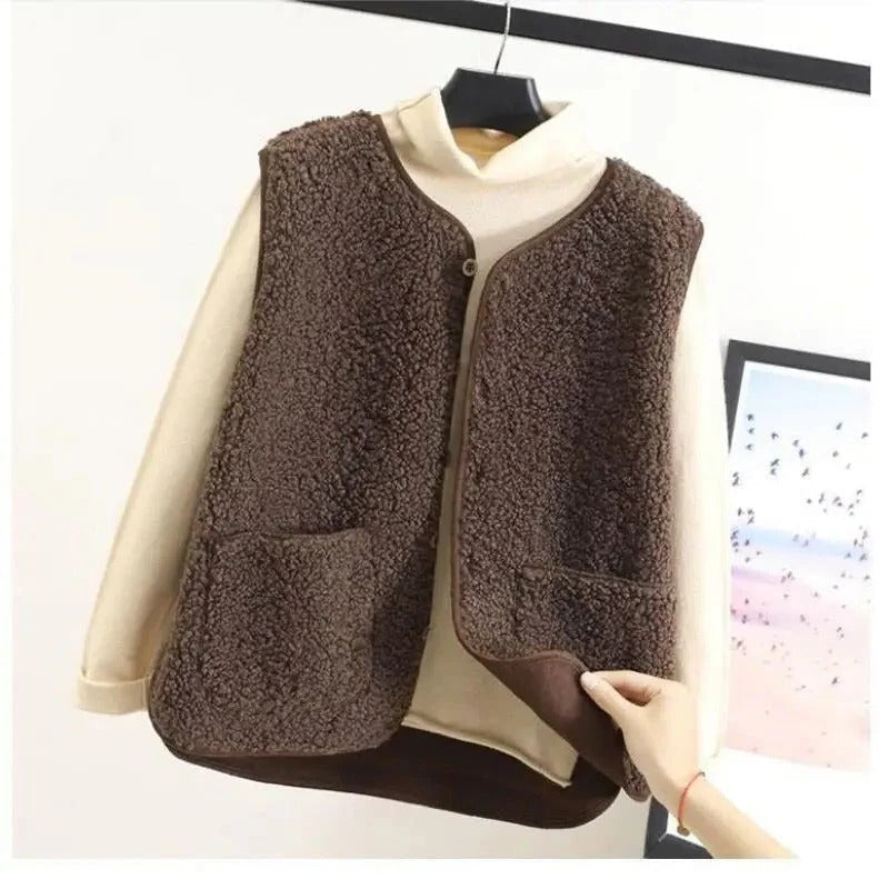 Chic Women's Wool Blend Coat for Cold Weather Style