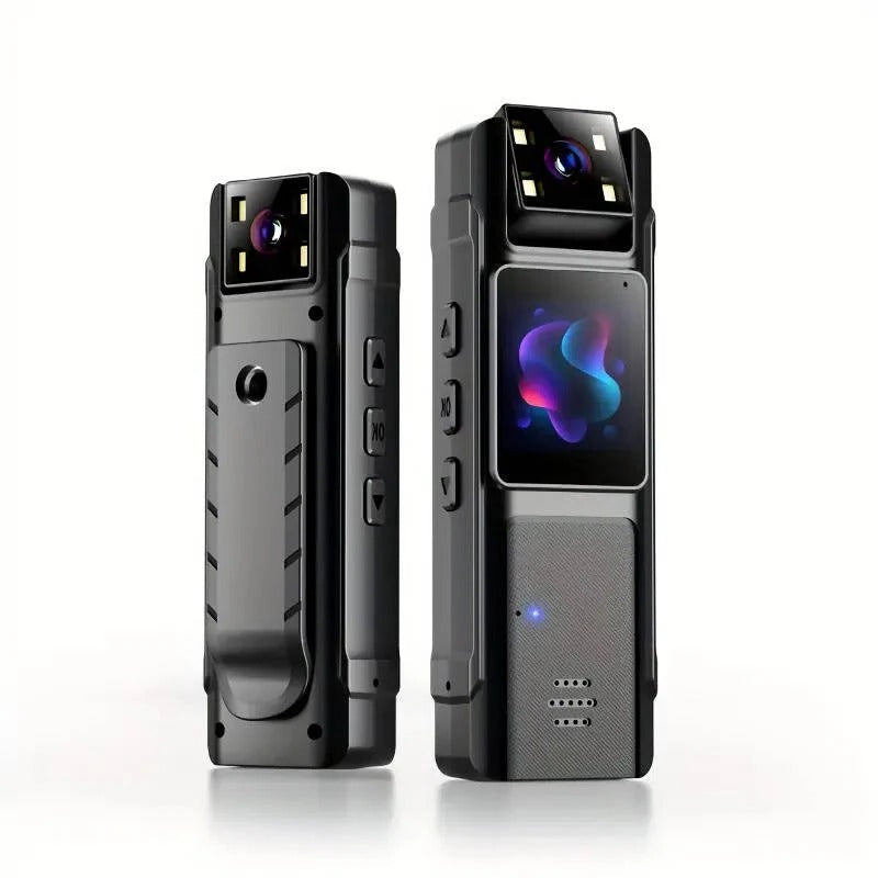 1080P Compact Wearable Camera with Night Vision and Motion Detection