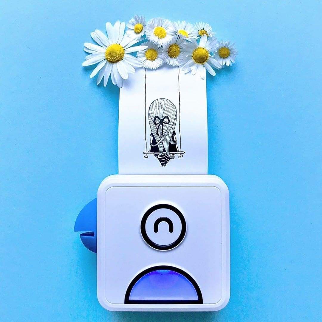 Portable Ink-Free Printer