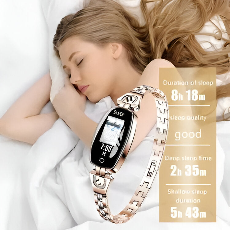 Chic Wellness Tracker with Heart Rate Monitoring